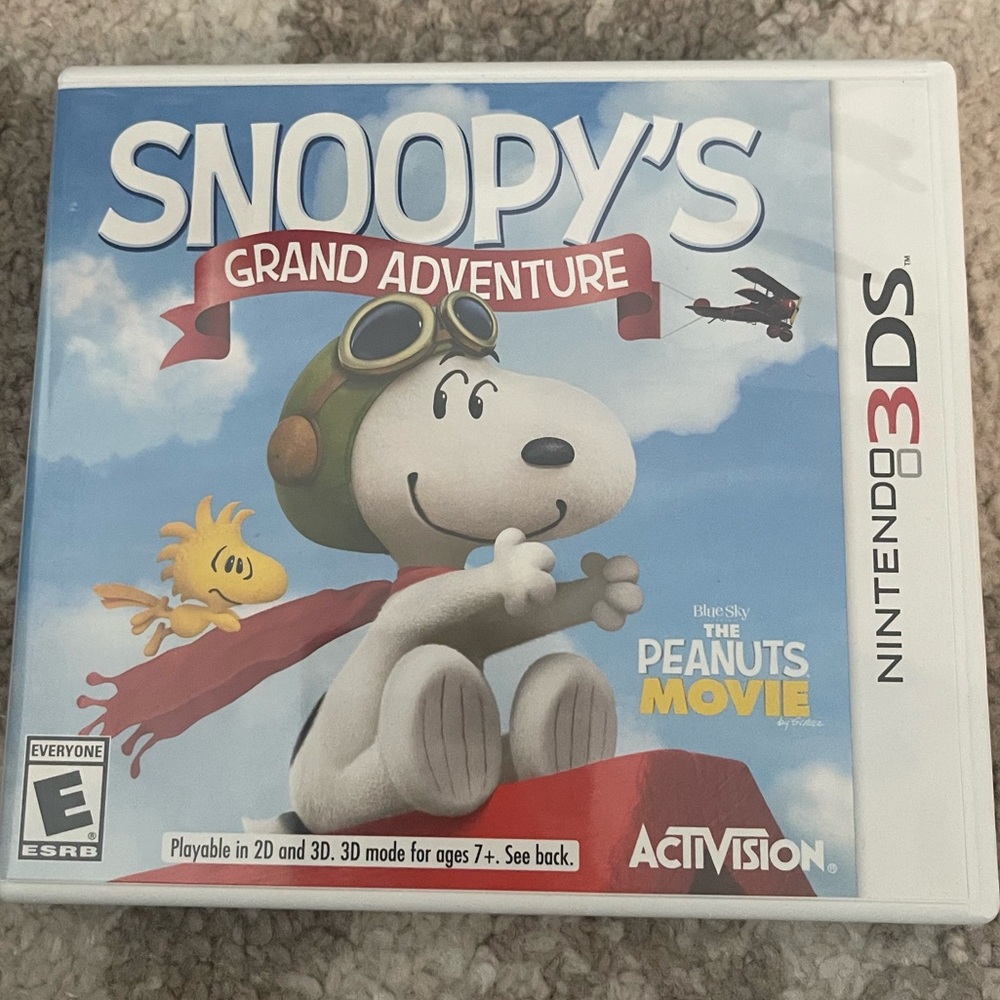Nintendo 3DS Snoopy’s Grand Adventure